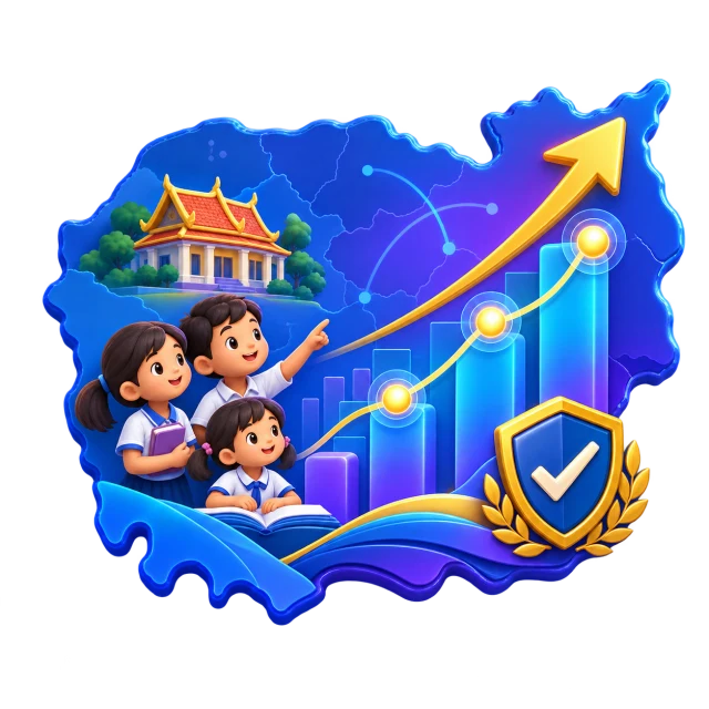 ផ្ទាំងតាមដានសូចនាករអប់រំកុមារតូចជាតិ (National early childhood education analytics)